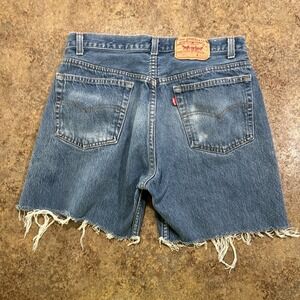 Levis 501xx Made In USA 34x34 Jorts Cut Off Shorts (fits 30)